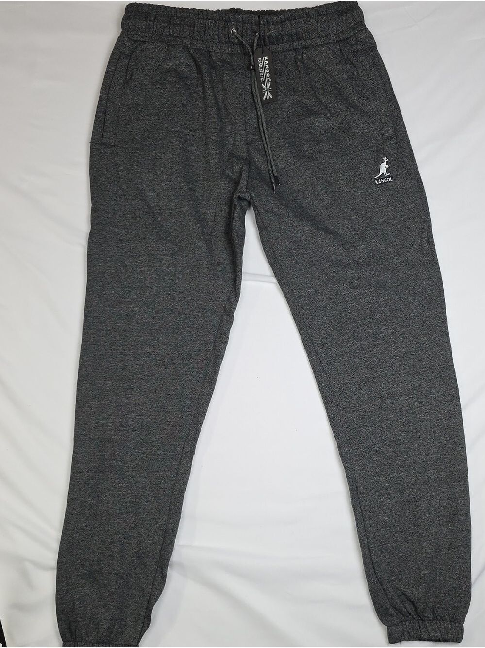 Kangol Dark Gray Jogger Sweatpants Large